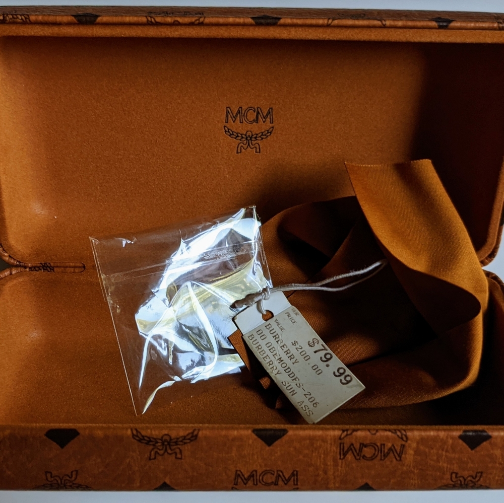MCM sunglasses case